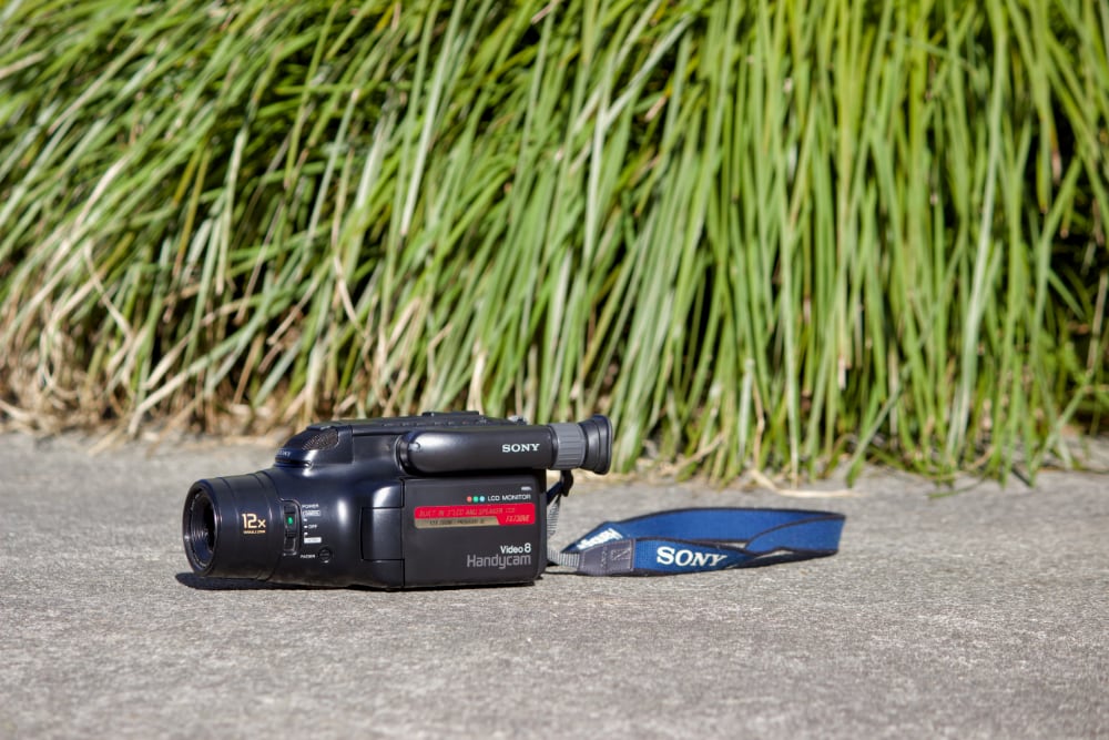 Our Sony camcorder