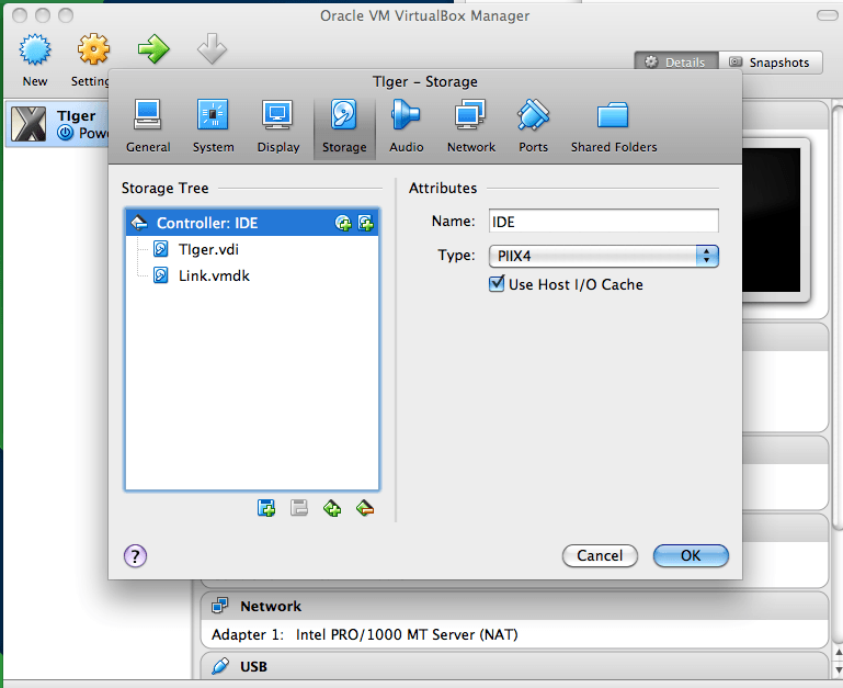 The virtual machine storage settings with the new drive added